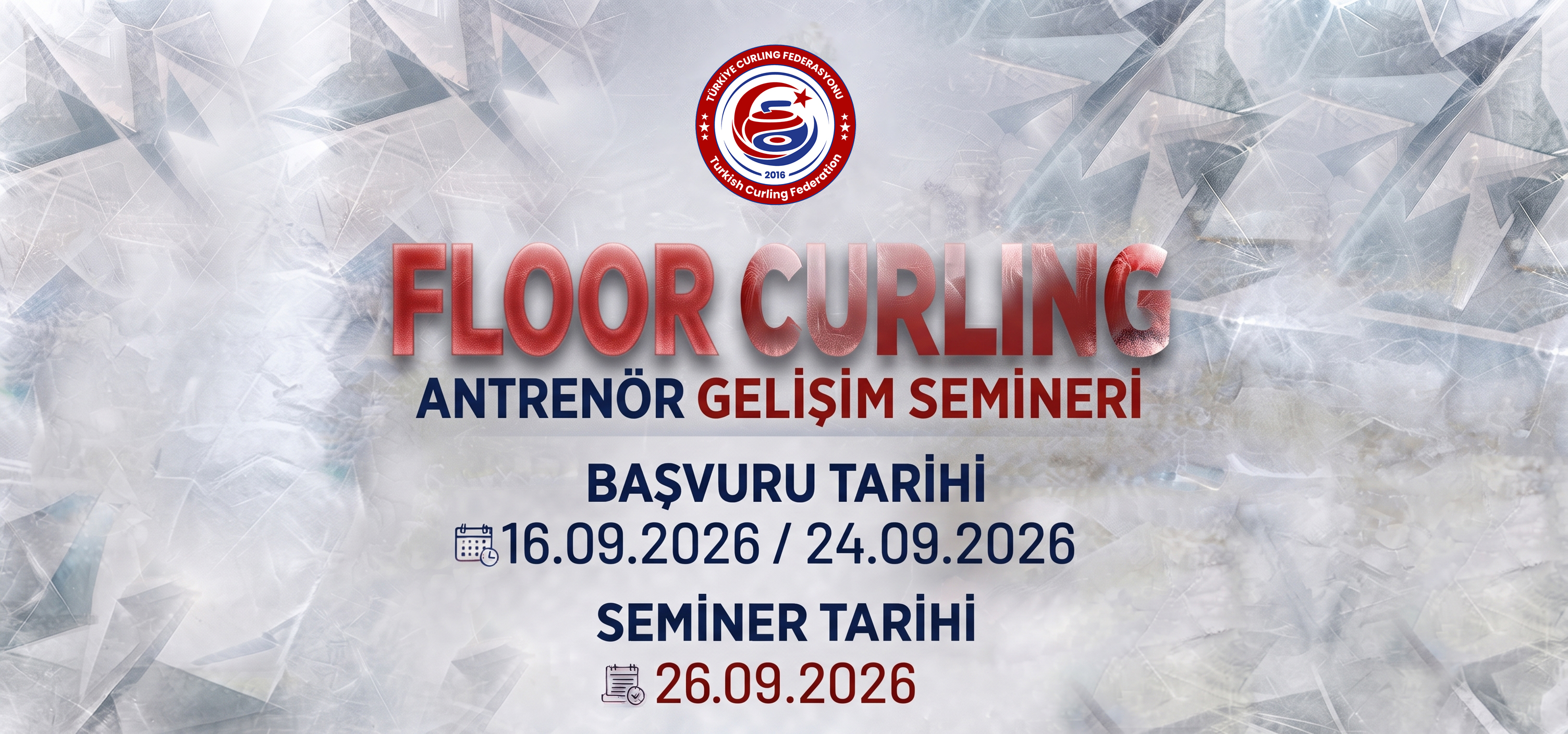 📢 FLOOR CURLING ANTRENÖR GELİŞİM SEMİNERİ BAŞVURULARI BAŞLADI! 🥌🎯